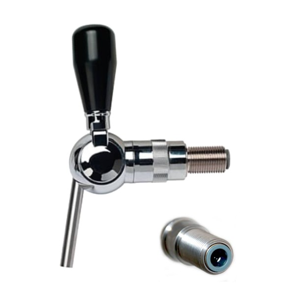 Robinet Alpha 2 avec compensateur 1/2" - 55mm, JG 3/8