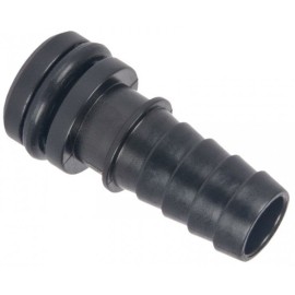 Raccord droit en polypropylène 1/4" pour Flojet (pour tube de 3/8" de diamètre extérieur)
