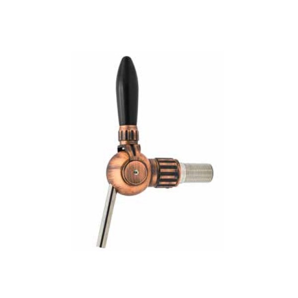 Robinet en cuivre Cosmo avec compensateur 5/8" ou 1/2" - 35 mm