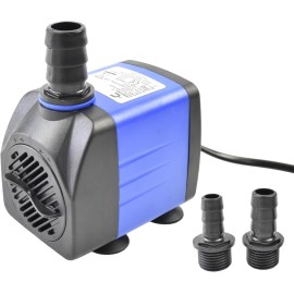 Pompe submersible AC 25W avec 2 m de tuyau pour extraire l'eau du refroidisseur