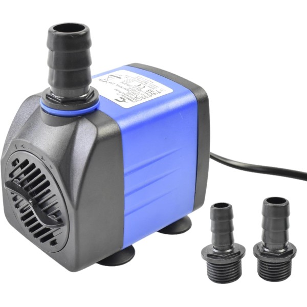 Pompe submersible AC 25W avec 2 m de tuyau pour extraire l'eau du refroidisseur