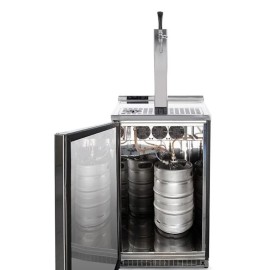 Réfrigérateur Kegerator Combi Cold Bar 50 avec colonne et robinet