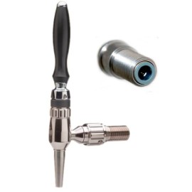 Robinet Stout en acier inoxydable 5/8 - 35mm JG 3/8