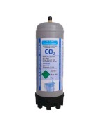 Bouteilles de CO2 non rechargeables pour le refroidissement et la distribution de CO2